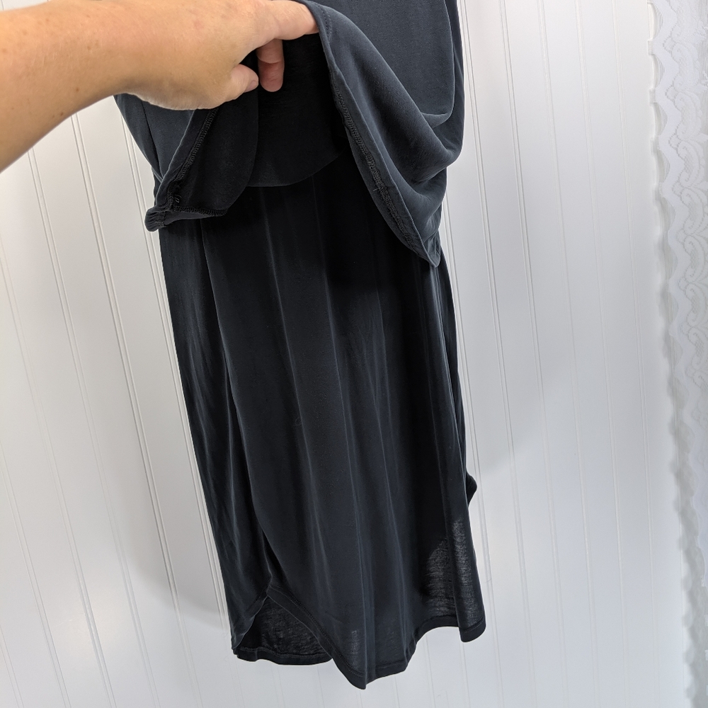 TROUVE Cape Open Back Modal Blend Dress Sz M - Picture 6 of 14